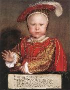 HOLBEIN, Hans the Younger Portrait of Edward, Prince of Wales sg France oil painting artist